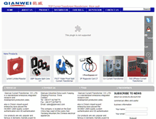Tablet Screenshot of electricalcurrenttransformer.com